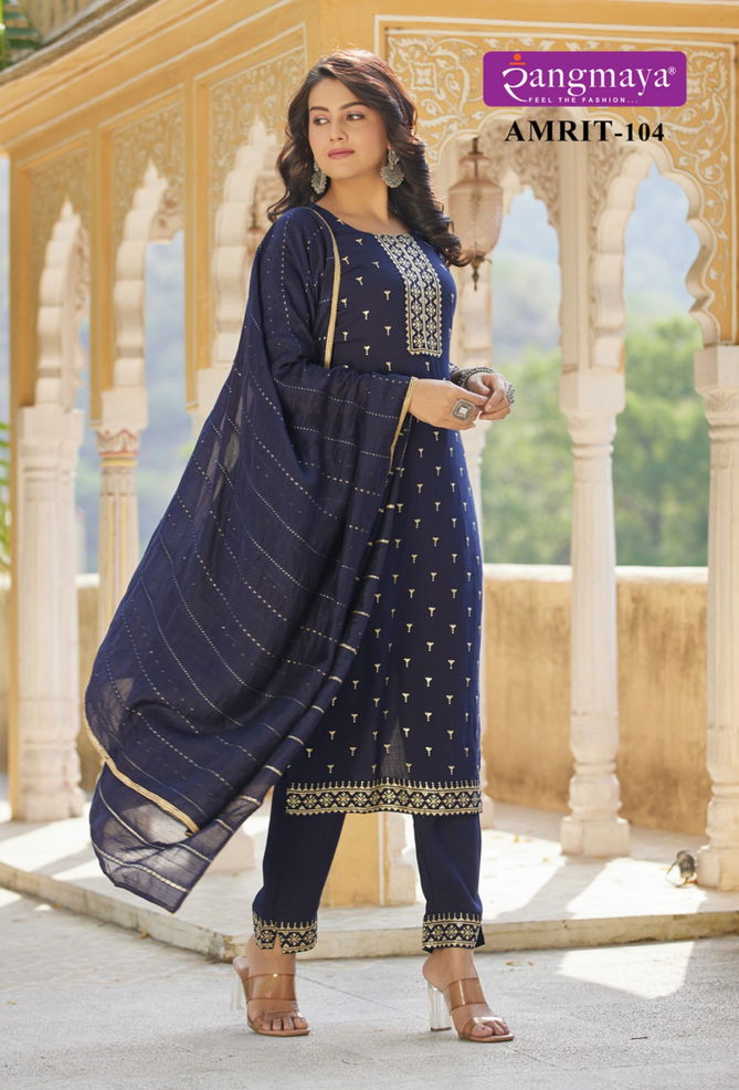 Amrit By Rangmaya 101 To 108 Readymade Salwar Kameez Catalog